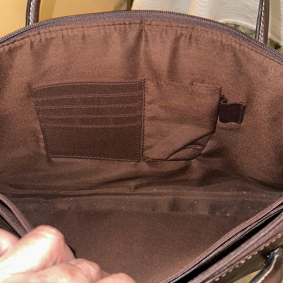 Wilson’s Leather Pelle Studio Leather Handbag - Picture 2 of 10